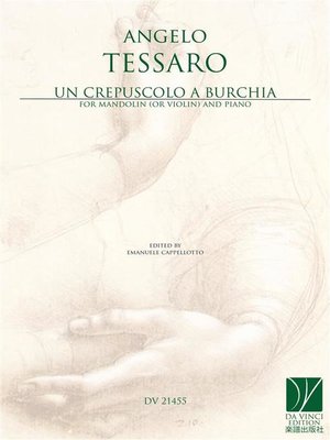 cover image of Un crepuscolo a Burchia, for Mandolin (or Violin) and Piano